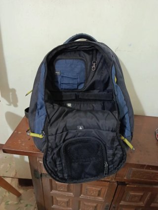 Mochila Samsonite Azul y Negra