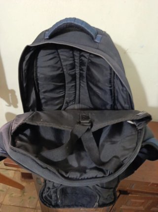 Mochila Samsonite Azul y Negra