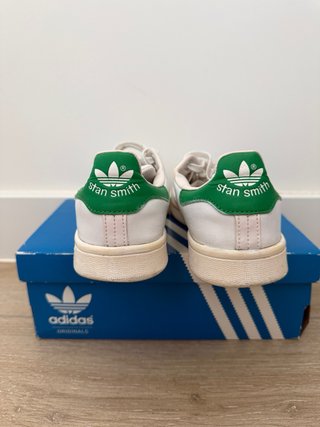 Zapatillas Adidas Stan Smith Blancas y Verdes