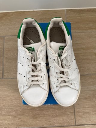 Zapatillas Adidas Stan Smith Blancas y Verdes