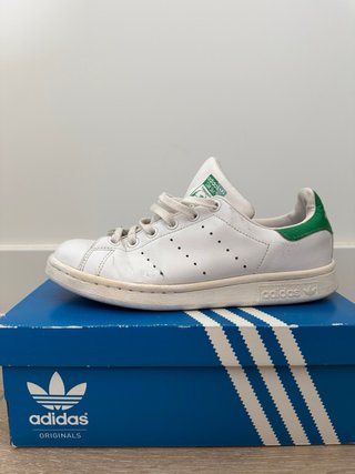 Zapatillas Adidas Stan Smith Blancas y Verdes