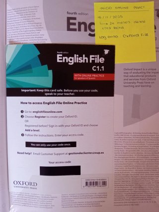 English File C1.1 Advanced. Student's book and ...