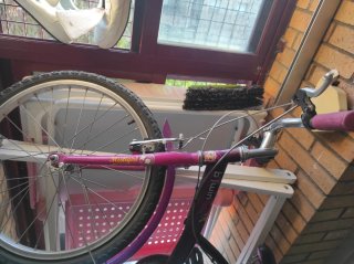 Bicicleta infantil B'Twin morada