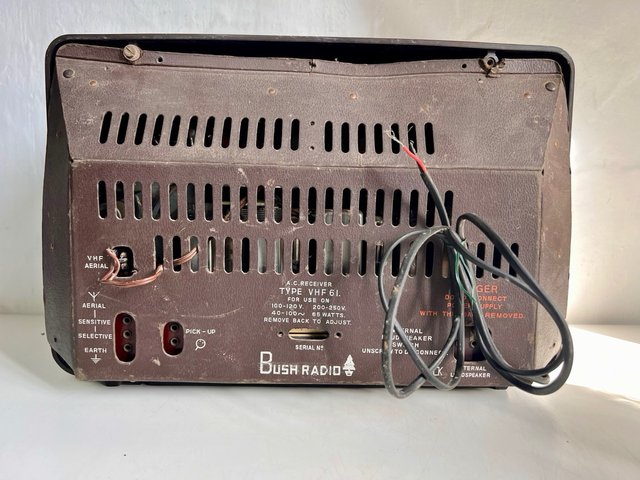 Radio Bush Válvulas Vintage