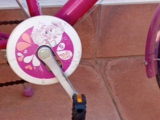 Bicicleta niña rosa