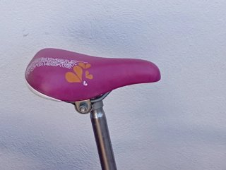 Bicicleta niña rosa