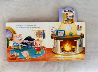 Libro infantil "Els tres porquets" - Estrella Pola