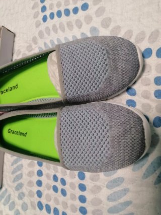 Zapatos Graceland grises y verdes