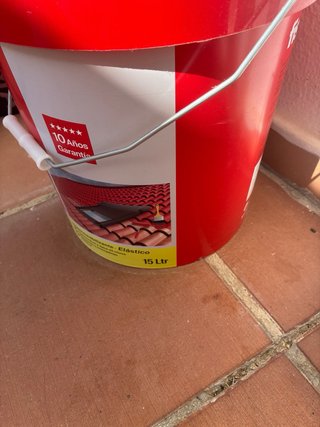 Impermeabilizante Fischer No Más Agua Rojo