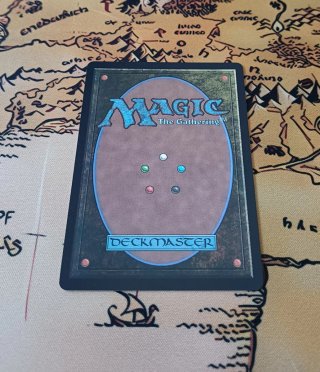 CARTA MAGIC SILVER SCROLL FOIL - JUEGO DE MANOS