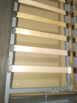Sofá Cama Gris Tela