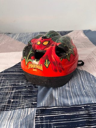 Casco bici Spiderman niño