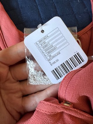 Vestido Free People rosa talla única