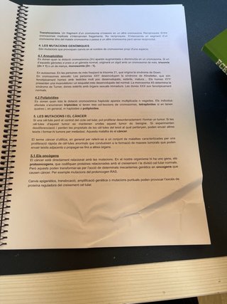 Apuntes biologia 2n de bachillerato