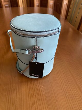 Bolso Cilindro Mango Teal