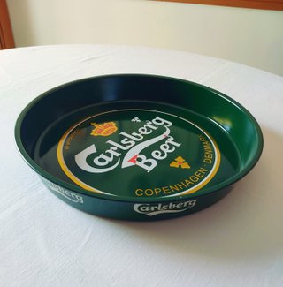 Set 3 vassoi da bar: Carlsberg, Peroni, Amsteel