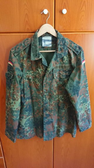 Camisa Militar Camuflaje Alemania