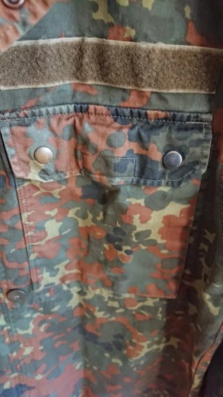 Camisa Militar Camuflaje Alemania