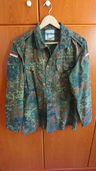 Camisa Militar Camuflaje Alemania