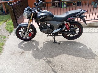 Moto Keeway RKV 125 Naked Negra/Gris