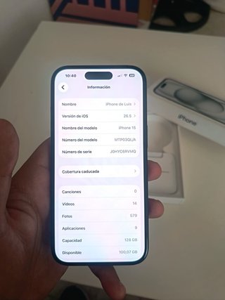 iPhone 15 128GB