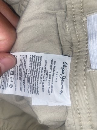 Pepe Jeans Pantalón Corto Beige
