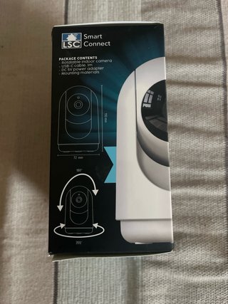 Cámara Rotatoria LSC Connect WiFi 1296p HD