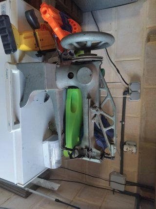 Máquina de coser industrial para cuero