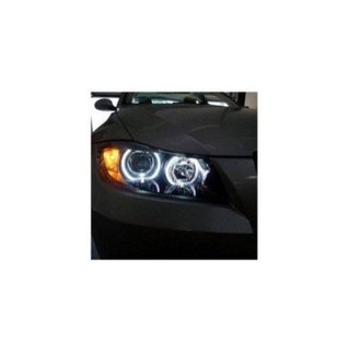 Faros Angel eyes para BMW E90 look Xenon