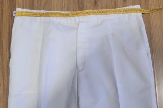 Pantalón blanco de hombre talla 50