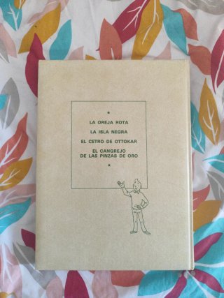 Las aventuras de Tintín Colección completa 6 tomos