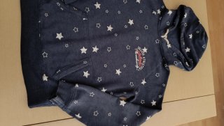 Sudadera CKH azul con estrellas Talla M
