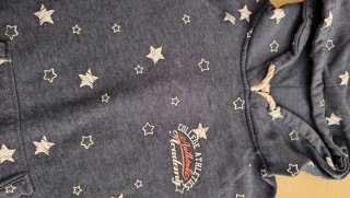 Sudadera CKH azul con estrellas Talla M
