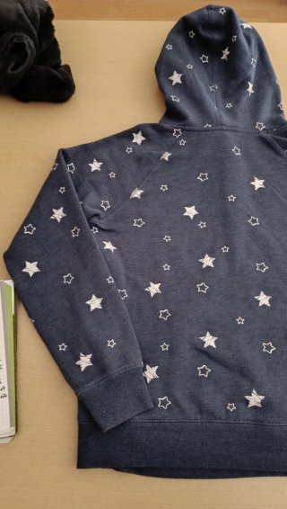Sudadera CKH azul con estrellas Talla M