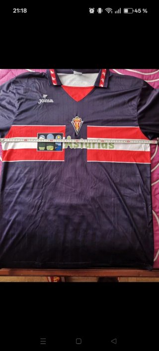 Camiseta Sporting Gijón Retro Joma TCHERYCHEV 21