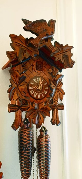 Orologio a cucù 7 giorni carica