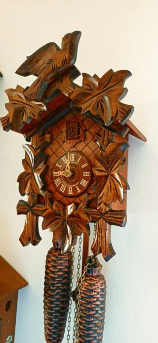 Orologio a cucù 7 giorni carica