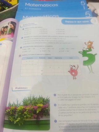 Matemáticas 5 Primaria Mochila ligera