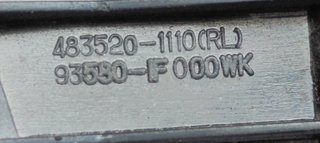 MANDO ELEVALUNAS TRASERO IZQUIERDO KIA SPORTAGE C