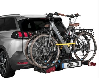 Portabicicletas Norauto E-Fit 200-2 plegable comp.