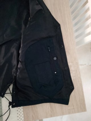 Chaleco motero cuero genuino