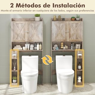 Armario Rústico para Baño