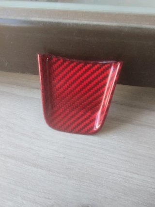 Embellecedor Fibra Carbono Volante Abarth