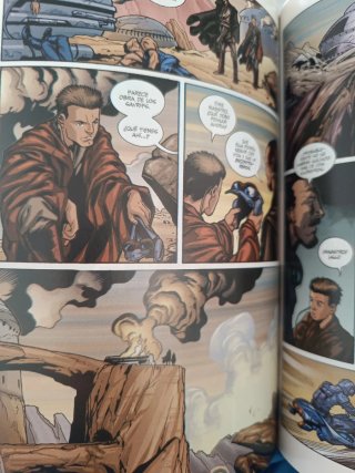 Comic Qui-Gon y Obi-Wan (Star Wars)