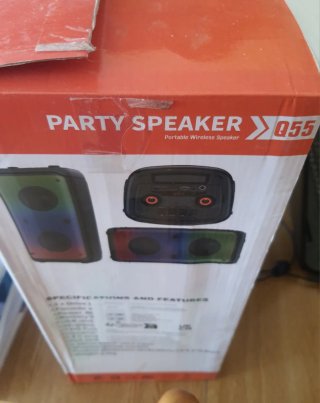 Altavoz Karaoke Negro