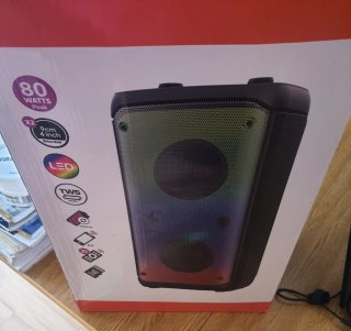 Altavoz Karaoke Negro