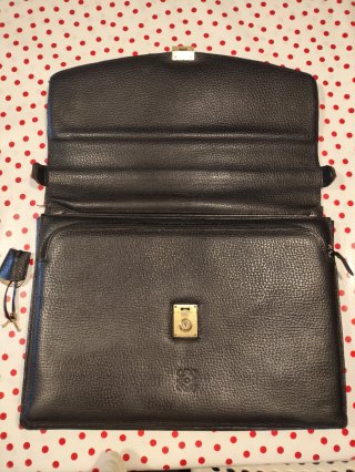 Maletín Loewe Negro Piel **precio negociable**