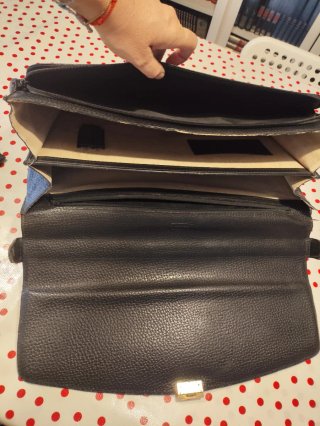 Maletín Loewe Negro Piel **precio negociable**