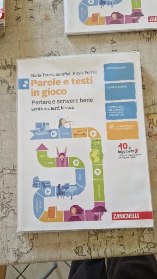"Parole e testi in gioco", Zanichelli