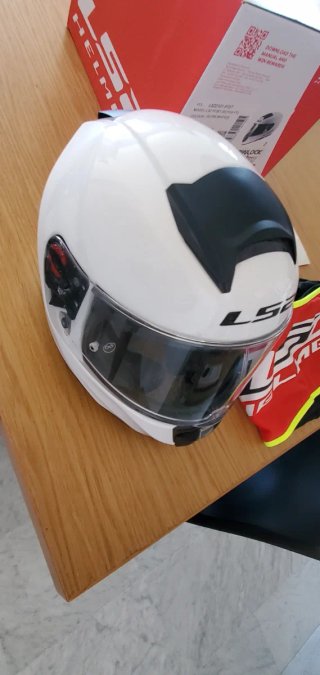 Casco Moto LS2 Vector Evo Blanco